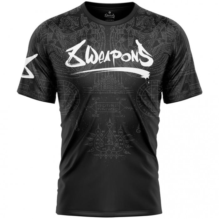 Тениска - 8 WEAPONS - Hanuman Yant Functional  Shirt - Black